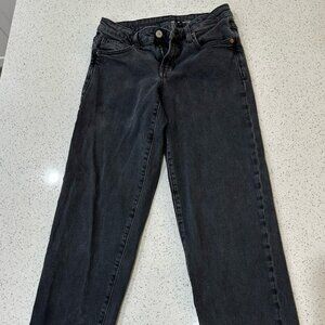 Black Old Navy Straight Jeans